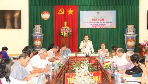 Cụm thi đua số VIII Hội Người cao tuổi bình xét thi đua