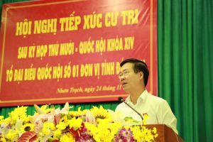 Đại biểu Quốc hội Võ Văn Thưởng: giải quyết từng vấn đề một cách triệt để