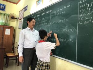 Hạnh phúc giản đơn của giáo viên dạy hòa nhập