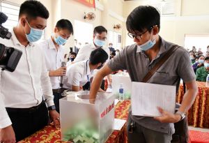 Dự án sân bay Long Thành: Gần 100 hộ dân đầu tiên bốc thăm nhận đất tái định cư