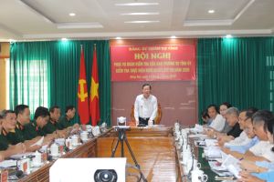 Tăng cường lãnh đạo hoàn thành xuất sắc nhiệm vụ quân sự quốc phòng địa phương