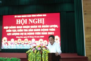 Sẵn sàng cho giao nhận quân 2021 có chất lượng