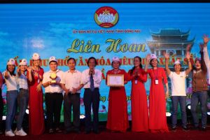 Tiếp tục xây dựng ấp, khu phố văn hóa trên địa bàn