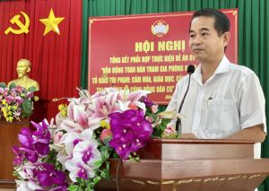 Tặng Bằng khen cho 66 tập thể, cá nhân tiêu biểu thực hiện đề án 01-138/CP