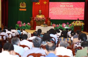 Tình hình an ninh trật tự chuyển biến tích cực