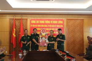 Bộ Quốc phòng chúc Tết một số đơn vị tại Đồng Nai