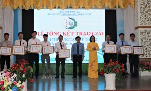 24 giải pháp đạt giải Hội thi sáng tạo kỹ thuật Đồng Nai