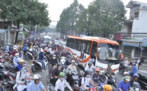 Giải tỏa ùn tắc giao thông ở Biên Hòa