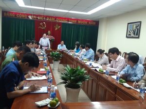 Thứ Trưởng Bộ LĐ-TBXH Lê Văn Thanh làm việc tại Đồng Nai