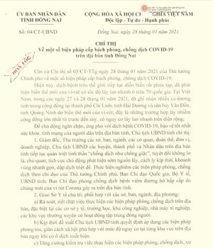Siết chặt việc thực hiện các biện pháp phòng chống dịch Covid-19 trên địa bàn tỉnh