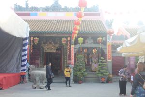 Tu bổ hai căn nhà mát tại di tích chùa Ông