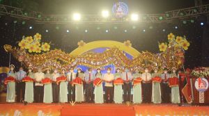 Khai mạc đường hoa Nguyễn Văn Trị Xuân Tân Sửu 2021