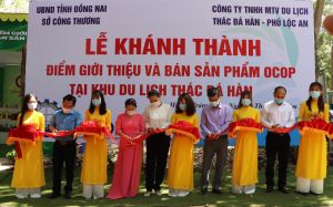 Khánh thành 2 điểm giới thiệu và bán sản phẩm OCOP tại các khu du lịch