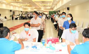 Tiếp nhận 479 đơn vị máu hiến tình nguyện