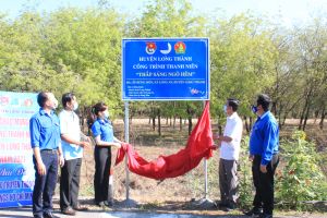 Khởi động Tháng thanh niên bằng những công trình, phần việc thiết thực