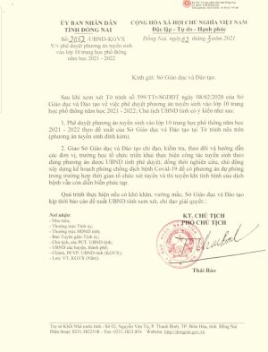 Thời gian tuyển sinh vào lớp 10 dự kiến tổ chức thi vào ngày 4 và 5 tháng 6