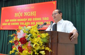 Nâng cao nghiệp vụ công tác bảo vệ chính trị nội bộ