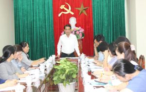 Phó chủ tịch UBND tỉnh chỉ đạo xử lý vướng mắc liên quan đến MTTQ và các đoàn thể tỉnh