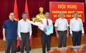 Điều động đồng chí Ngô Thế Ân đến công tác tại UBND tỉnh