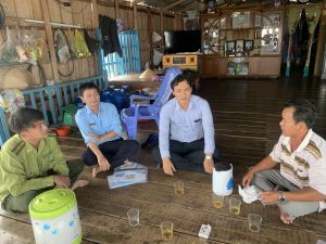 Tăng cường vận động người nuôi cá bè trên hồ Trị An vào vùng quy hoạch