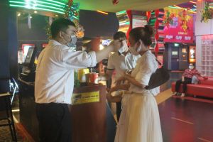 Các rạp chiếu phim đảm bảo công tác phòng, chống dịch