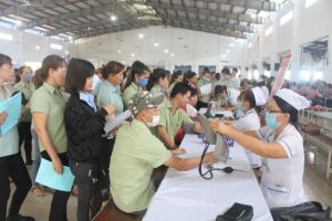 Chăm sóc sức khỏe người lao động tại doanh nghiệp