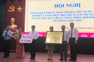 Xuân Lộc đạt mục tiêu trong xây dựng nông thôn mới kiểu mẫu