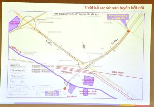 Thống nhất giải phóng mặt bằng theo quy hoạch đã được duyệt đường kết nối với sân bay Long Thành