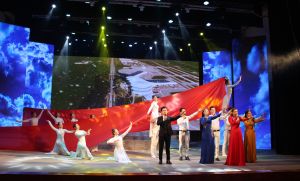 Chương trình nghệ thuật trực tuyến mừng thành công bầu cử