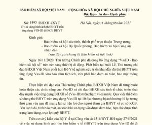 Sử dụng hình ảnh thẻ Bảo hiểm Y tế trên ứng dụng Vss-ID để khám, chữa bệnh