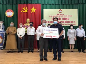Trên 39,7 tỷ đồng ủng hộ Quỹ phòng, chống Covid 19