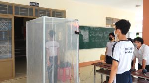 Thí sinh sẵn sàng cho Cuộc thi Sáng tạo thanh thiếu niên nhi đồng