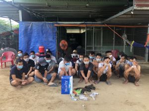 Triệt phá 2 sòng gà tại TP.Biên Hòa