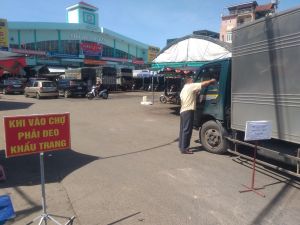 Tăng cường công tác phòng, chống dịch Covid-19 tại các chợ