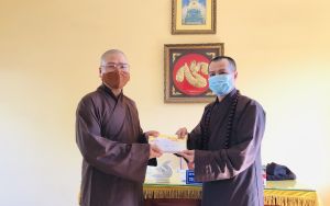 Phật giáo Biên Hòa đóng góp hơn 700 triệu đồng vào Quỹ vaccine phòng, chống dịch Covid-19