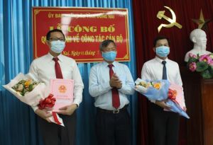 Bổ nhiệm Giám đốc Sở KHCN và Phó chánh Văn phòng UBND tỉnh