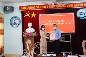 Ông Lê Anh Đức giữ chức vụ Hiệu trưởng Trường Đại học Đồng Nai