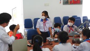 Thiết bị hỗ trợ quản lý xe “made by” học sinh