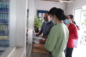 Thí sinh “chạy đua” vào trường nghề