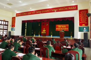 Lữ đoàn 22 Quân đoàn 4 tổ chức hội nghị quân chính
