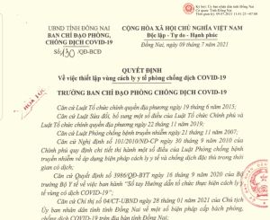 Thêm 7 vùng cách ly y tế tại TP.Biên Hòa
