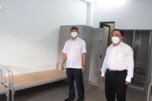 Bệnh viện dã chiến số 2 đã hoàn thành các hạng mục có thể nhận bệnh nhân COVID-19