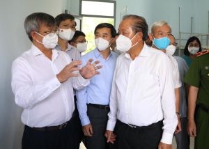 Phó thủ tướng Trương Hòa Bình làm việc với Đồng Nai về công tác phòng, chống dịch COVID-19