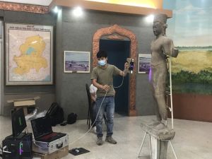 Tượng thần Vishnu và Qua đồng Long Giao được đề nghị công nhận bảo vật quốc gia 2021