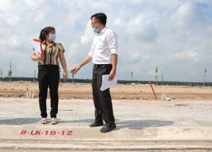 Giao đất tái định cư trên thực địa cho 227 hộ dân thuộc dự án sân bay Long Thành