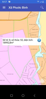 Từ 15.7 chính thức thu tiền khai thác thông tin đất đai trên ứng dụng DNAI.LIS