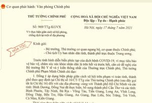 Thực hiện giãn cách xã hội theo Chỉ thị 16 tại 19 tỉnh, thành phía Nam