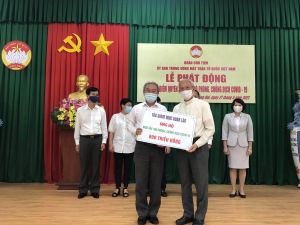 Đồng bào Công giáo tỉnh tích cực phát huy các tinh thần nhân ái trong dịch bệnh