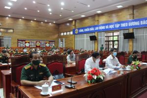 Tiếp tục tham mưu có hiệu quả nhiệm vụ quân sự quốc phòng