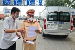 Không xảy ra ùn tắc tại các chốt kiểm soát giao thông